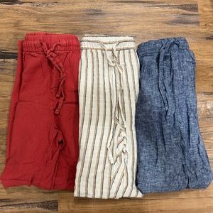 Old Navy Linen/Rayon Pants